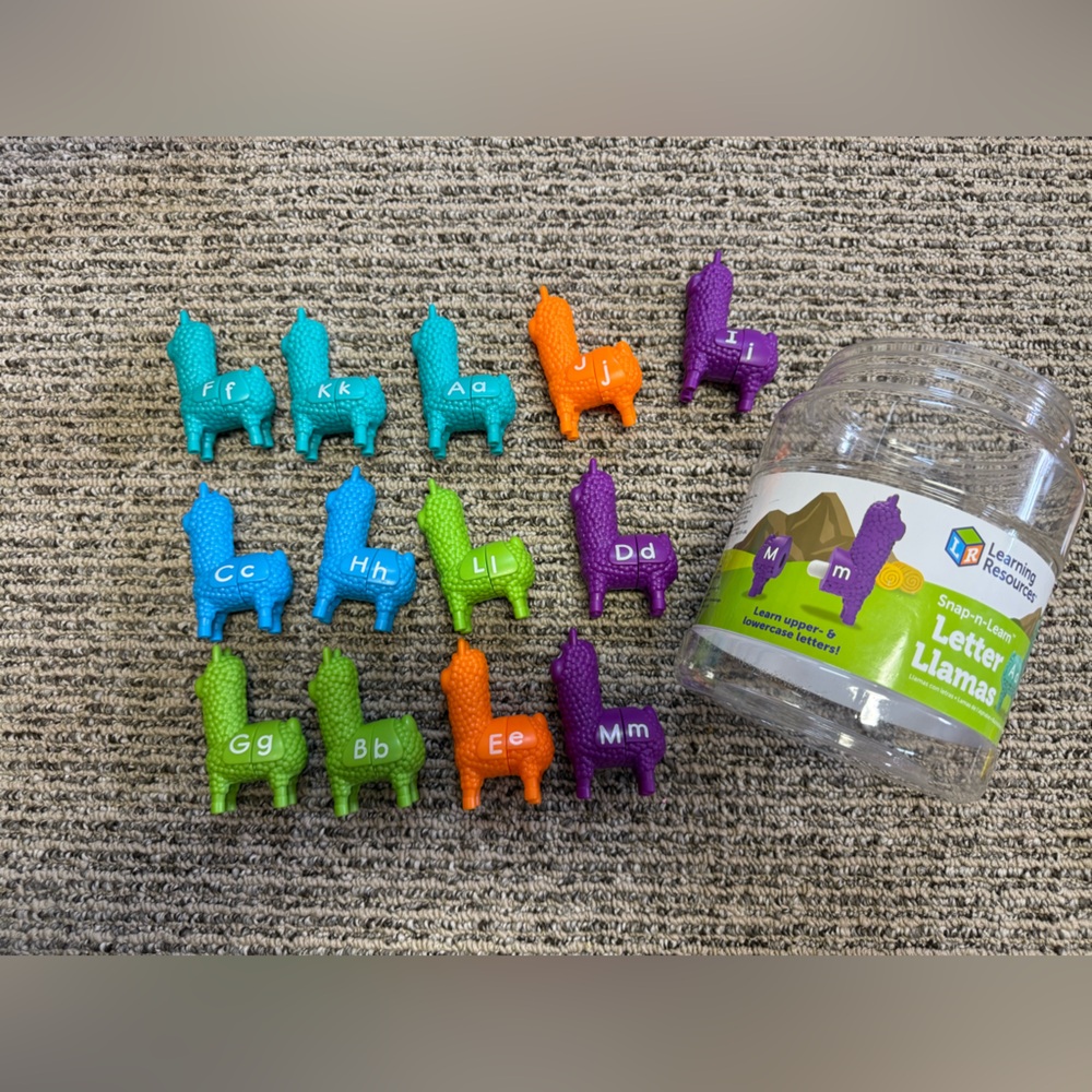 Learning Resources Snap-n-Learn Letter Llamas